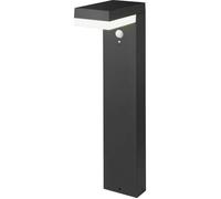 Sygonix SY-4715528 Lampadaire d'extérieur solaire avec détecteur de mouvements LED SMD 6 W noir