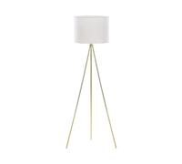 Lampadaire doré et blanc VISTULA