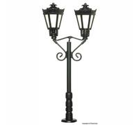 Lampadaire double de rue ou autre - VIESSMANN 6073 - HO-1/87