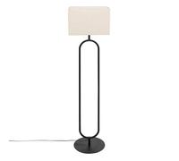 Lampadaire droit Alec noir H154cm