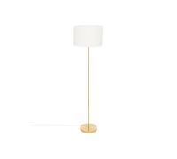 Atmosphera - Lampadaire droit en bouclette - H. 150 cm - Or