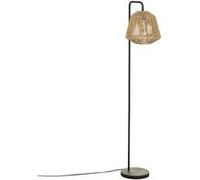 Lampadaire droit Jily naturel H150 Atmosphera Naturel et noir G