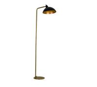 Lampadaire Dyberg Larsen Futura Mat Noir/ Or/Laiton