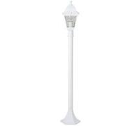 Lampadaire Extérieur Brilliant Nissie Blanc E27 - 60w
