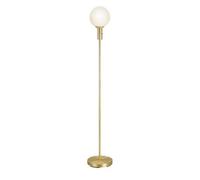 Lampadaire E14 Max 40W laiton brossé 145 cm - Markslöjd - Minna
