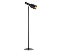 Lampadaire E27, max. 40W, câble textile noir 2m, tête réglable, noir - Markslöjd - Ozzy