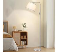 Lampadaire élégant de 165,1 cm avec variateur E27, 3 réglages de couleur, base en fer, interrupteur à pied, idéal pour salon, chambre à coucher, canapé, salle de conférence
