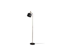 Lampadaire émaillé Leitmotiv Smart Noir 26x164 cm