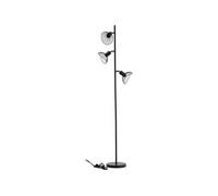 Venture Home - Lampadaire en acier abat-jour filaire Elsa 3 abat-jour Noir