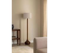Lampadaire En Bois De Manguier Adelaide Poignée En Bois Foncé