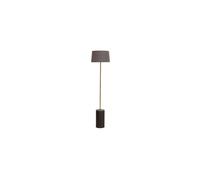 Lampadaire en bois de manguier noir, droit - Chehoma, Maggie - 40x40x175 cm