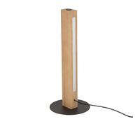 Lampadaire En Bois De Pin Noir Scandinave 3000 K Pour Le Salon