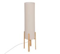 Atmosphera - Lampadaire droit secteur rafa beige h107cm