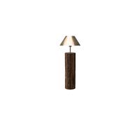 Lampadaire en bois recyclé, marron, droit, structure robuste, 11 kg - Chehoma, Natuka - 40x40x102 cm