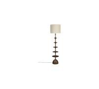 Lampadaire en manguier brun Cath