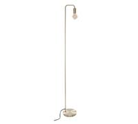 Lampadaire en metal coloris dore - D.20 x H.150 cm --