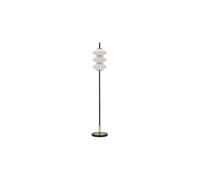 Lampadaire Design "Vintage" 168cm Blanc & Noir