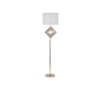 Lampadaire en Métal "Move" 161cm Or & Blanc