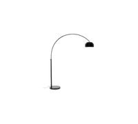 Lampadaire en métal noir, E27, arc, hauteur réglable - Zuiver, Metal bow - 158x39x190 cm