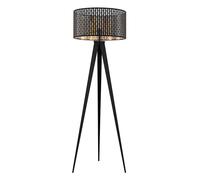 Lampadaire En Métal Noir Noir