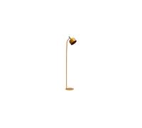 Lampadaire en métal orange, droit, base 30x30 cm - Chehoma, Clockwork - H164 cm