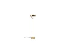 Lampadaire en métal plaqué cuivre doré, E27, 75 W, droit - Dutchbone, Eclipse - 30x30x130 cm