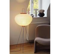 Lampadaire en Papier, Lampe Lanterne Japonaise Akari, Lampe en Papier de Riz Faite à la Main, 3 Couleurs, lampadaire LED avec Interrupteur au Pied, lampadaire en Papier pour Salon, Chambre à Coucher