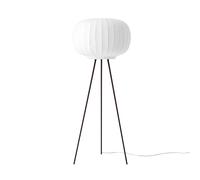 Lampadaire en papier Vipp581 frame dark oak/H x Ø 112x45cm/bulbs not included