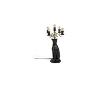 Lampadaire en résine noire, E14, droit - Bold Monkey, Panther - 37x37x62 cm