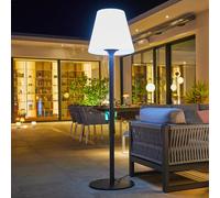 Lumisky Lampadaire filaire pied métal pour extérieur éclairage puissant LED blanc STANDY H180cm culot E27