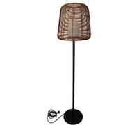 Lumisky Lampadaire filaire design poly rotin pour extérieur LED blanc TALL BOHEME H150cm culot E27