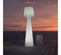 Lampadaire Ext Filaire Lady W110 Blanc Polyéthylène H110cm Blanc