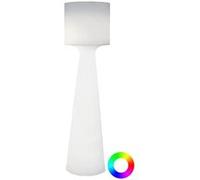 Lampadaire extérieur à led Grace 140 cm Batterie rechargeable Blanc G