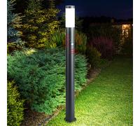 Lampadaire extérieur balcon éclairage de jardin lampe sur pied en acier inoxydable MOTION DETECTOR