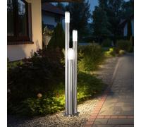 Lampadaire Extérieur Colonne Acier Inoxydable Ampoule Hauteur 170 CM