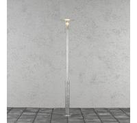 Lampadaire extérieur Konstsmide Mode 60 W acier 220.5 cm