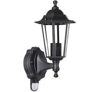 Lampadaire extérieur Krysante avec capteur de mouvement alu moulé réverbère lampe jardin lumière extérieure candélabre forme lanterne chemin