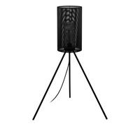 Lampadaire extérieur LADUNARA IP44 E27 1X40W en acier noir D250mm
