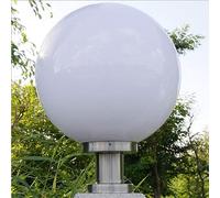 Lampadaire Exterieur LED, Paysage Colonne Lampe Victoria Imperméable À La Pluie Pilier Lumière Forme De Boule Extérieur Post Lumière Américain Patio Villa Porte Pilier Lumière Jardin Balcon Porte Écla