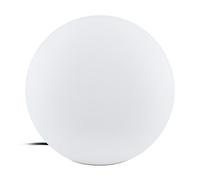 Lampadaire extérieur MONTEROLO IP65 E27 1X40W en matière synthétique blanc D390mm
