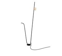 Lampadaire' Extérieur Pois 118 Noir Mat et Blanc