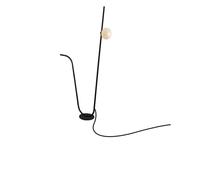 Lampadaire' Extérieur Pois 93 Noir Mat et Blanc