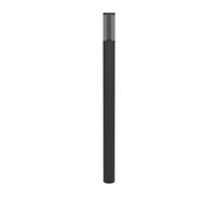 Lampadaire extérieur SALLE IP54 E27 1X15W en aluminium et matière synthétique noir D75mm