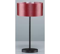 Lampadaire FADEDA pied métallique avec abat-jour en tissu , LxlxH en mm : 50x50x100. Pour crèches, miniatures, hobby et modélisme, accessoires pour maisons de poupées et trains miniatures.