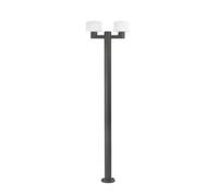 Lampadaire - Faro Barcelona - MISTU - Aluminium et polycarbonate opale - IP44