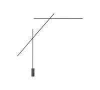 Lampadaire Flamingo 2700K Noir
