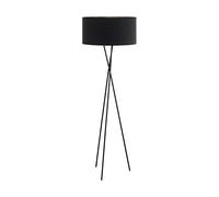 Lampadaire FONDACHELLI E27 1X60W en acier noir D510mm