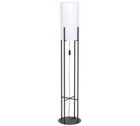 Lampadaire GLASTONBURY E27 1X60W en acier noir D240mm