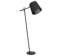 Lampadaire GRANADILLOS E27 1X40W en acier noir 800x300x1530mm