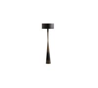 Lampadaire H151 cm métal noir et laiton Blackout Too